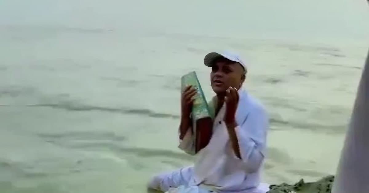 Fact Check: A Man Claiming He Can Stop Floods is Not Drowned!